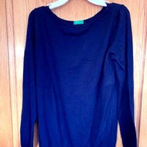 United Colors of Benetton Cotton Crew Neck Sweater